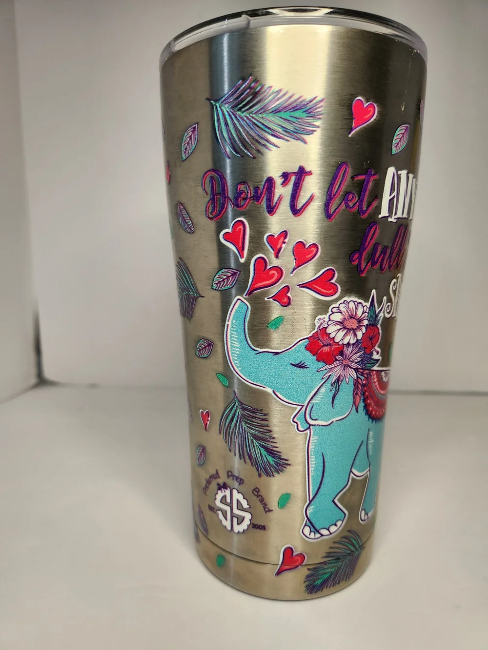 Simply Southern Stainless Steel Tumbler Don't Let Anyone Dull Your Sparkle